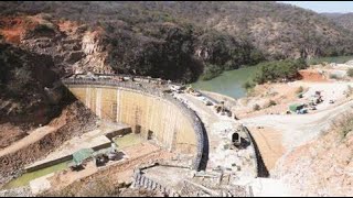 Progress on the Construction of Gwayi Shangani Dam [upl. by Arze]