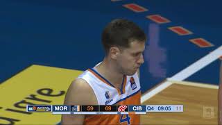 AdmiralBet ABA League 202122 highlights Round 1 Mornar–Barsko zlato  Cibona 2492021 [upl. by Eecram]