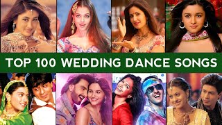 Top 100 Wedding Dance Songs  Random 100 Shaadi Songs  Sanam Verse [upl. by Ariaj260]