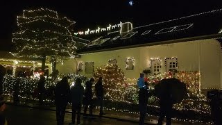 Weihnachtshaus in Frankenberg mit 40000 Lichtern [upl. by Aiselad]