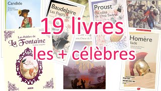 19 livres classiques les plus célèbres au monde [upl. by Eisiam]