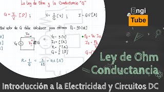 Clase 10 Ley de Ohm y la Conductancia ⚡ Curso 01 Circuitos 1 [upl. by Droffats]