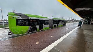 CTtransitCTfastrak Hartford New Britain Meriden Action [upl. by Eoj]