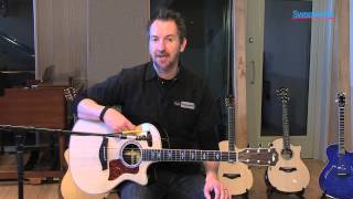 Taylor 814ce Grand Auditorium Acousticelectric Guitar Demo  Sweetwater Sound [upl. by Nannerb994]