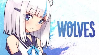 Nightcore  Wolves Lyrics [upl. by Ellga]