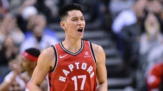 Jeremy Lins Toronto Raptors Debut vs Wizards  Full Highlights [upl. by Odrude742]