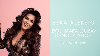 SEKA ALEKSIC  BOLI STARA LJUBAV  CRNO I ZLATNO  LIVESCENIRANJE [upl. by Malkin]