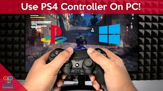 How to Use PS4 Controller On PC Windows 10 [upl. by Adrianna756]