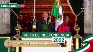 Ceremonia del Grito de Independencia 2022 Completa [upl. by Anircam757]