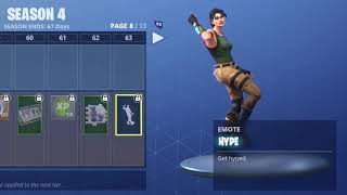 FORTNITE HYPE DANCE 1 HOUR [upl. by Olson]