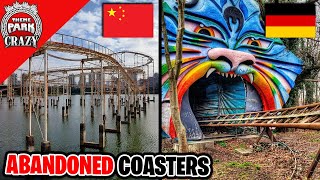 Top 10 ABANDONED Roller Coasters Left to Rot [upl. by Dedie]