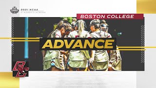 Boston College vs North Carolina 2021 DI womens lacrosse semifinal highlights [upl. by Clark484]