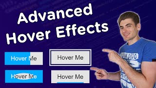 Advanced Button Hover Animations  CSS Only [upl. by Otinauj685]