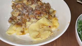 Sunday Dinner Bolognese with Fresh Pasta and Maple Custard [upl. by Allicerp]