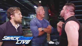 Kevin Owens confronts Shane McMahon and Daniel Bryan SmackDown LIVE Aug 1 2017 [upl. by Atineg668]