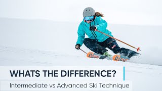 Intermediate vs Advanced Skiing  Whats the difference [upl. by Hollis494]