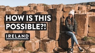 GIANTS OR SCIENCE Giants Causeway Northern Ireland  Rabbies UK Travel Vlog [upl. by Yllim]