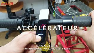 Tutoriel Remplacement Accélérateur trottinette Xiaomi M365  Pro [upl. by Fredette]