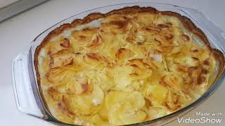 Kartoffelgratin superlecker und einfach [upl. by Umont]