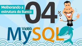 Curso MySQL 04  Melhorando a Estrutura do Banco de Dados [upl. by Grider185]