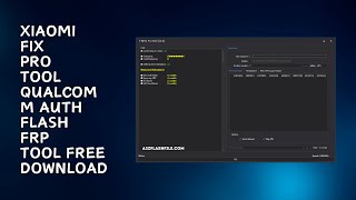 Mi Fix Pro Tool V20 Qualcomm Auth Flash amp FRP Tool [upl. by Etnomal]