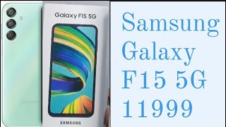 Samsung Galaxy F15 5G unboxing Galaxy F15 5G samsung Galaxy [upl. by Llirrem]