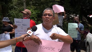 Lopinot Residents Protest [upl. by Mick]