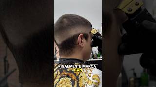 Cómo hacer un degradado medio perfecto sin pintura falconbarber [upl. by Itsim890]