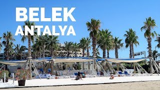 Belek Beach amp Beachfront Hotels  Antalya Turkey [upl. by Onfroi]