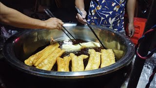 How to make FRIED DOUGH STICKYoutiao  Chinese street food  豆浆油条油炸鬼 宵夜 街头美食 [upl. by Arracot]