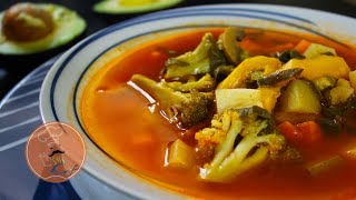 Sopa de Verduras Nutritiva y Deliciosa [upl. by Funch]