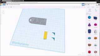 Tinkercad Tutorial 6  Combining Objects Advanced [upl. by Asetal125]