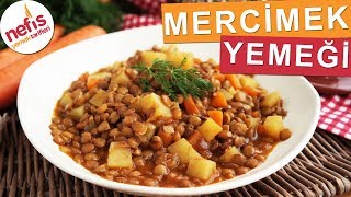 Yeşil Mercimek Yemeği Nasıl Yapılır Çok besleyici çok lezzetli  Nefis Yemek Tarifleri [upl. by Copeland]