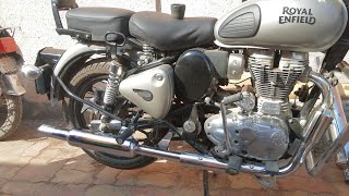 Royal Enfield Short Bottle Silencer  Mini Bottle Silencer [upl. by Hardy]