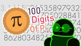 Stanvers 100 Digits of Pi π Remake [upl. by Val]