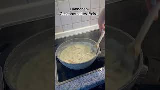 HähnchenGeschnetzeltes mit Reis 🍚 [upl. by Eniron]