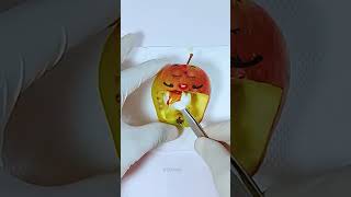 I Saved A Apple From Certain DEATH With Emergency Fruit Surgery jidoodle fruitsurgery foodsurgery [upl. by Elleval]