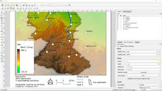 Add raster legends to the print layout of QGIS [upl. by Pisano]