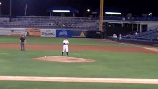 Brad Rulon pitches against Brevard Manatees  Brevard County Manatees vs Tampa Yankees [upl. by Eelrahs]