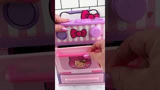 Cookeez Makery Hello Kitty Oven amp Toasty Treatz Toaster Opening Satisfying Video ASMR asmr [upl. by Rosa752]