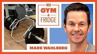 Mark Wahlberg Shows His Home Gym amp Fridge  Gym amp Fridge  Mens Health [upl. by Gatias]