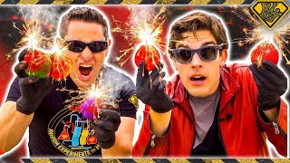 Mad Science MARIO Fireballs In Real Life With MatPat [upl. by Aspia]