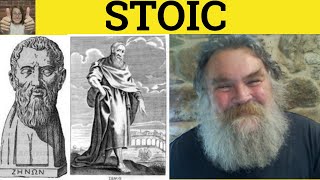 🔵 Stoic Stoicism  Stoical Meaning  Stoically Examples  Stoic Definition  C2 Vocabulary [upl. by Anselmi]