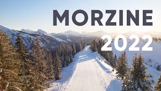 Skiing  Snowboarding 2022  MorzineAvoriaz  FranceSwitzerland [upl. by Arbmat]