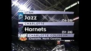 NBA ON TNT INTRO 2000 JAZZ VS HORNETS [upl. by Weatherley]