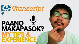 Paano Makapasok sa GoTranscript Sharing My Experience [upl. by Annalla721]