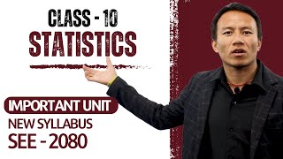 Statistics Class 10 in Nepali  Very Important SEE Questions  Compulsory Mathematics  Gurubaa [upl. by Lossa964]