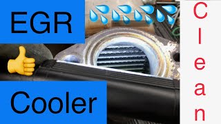 EGR Cooler Cleaning  Ram 3500 67 Cummins [upl. by Eimor519]