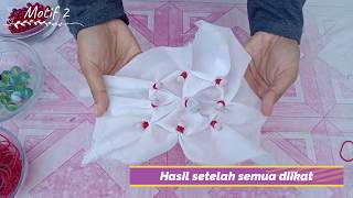 Tutorial Pembuatan Motif Batik Jumput [upl. by Lemej710]