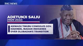 President Buhari Bola Tinubu others Send Tributes for Late Olubadan Adetunji Saliu [upl. by Dorise]